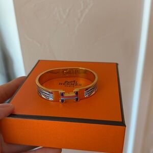 Hermès click bracelet EUC